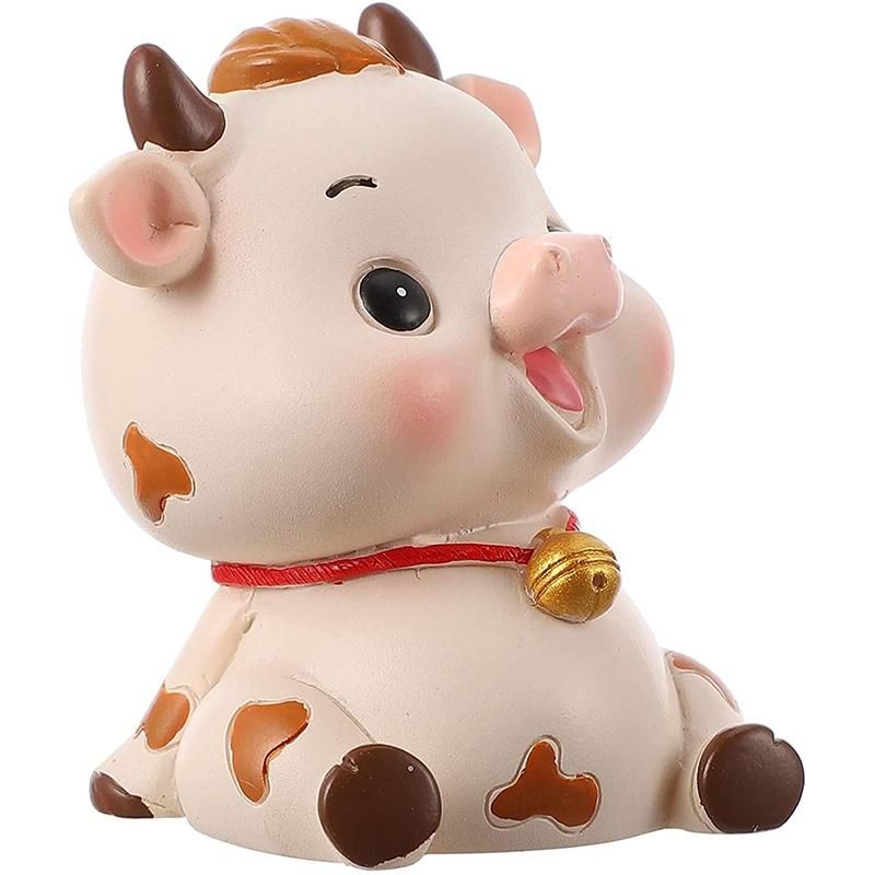 Bull Doll, Chinese Zodiac, Year of the Ox Figurines,Car