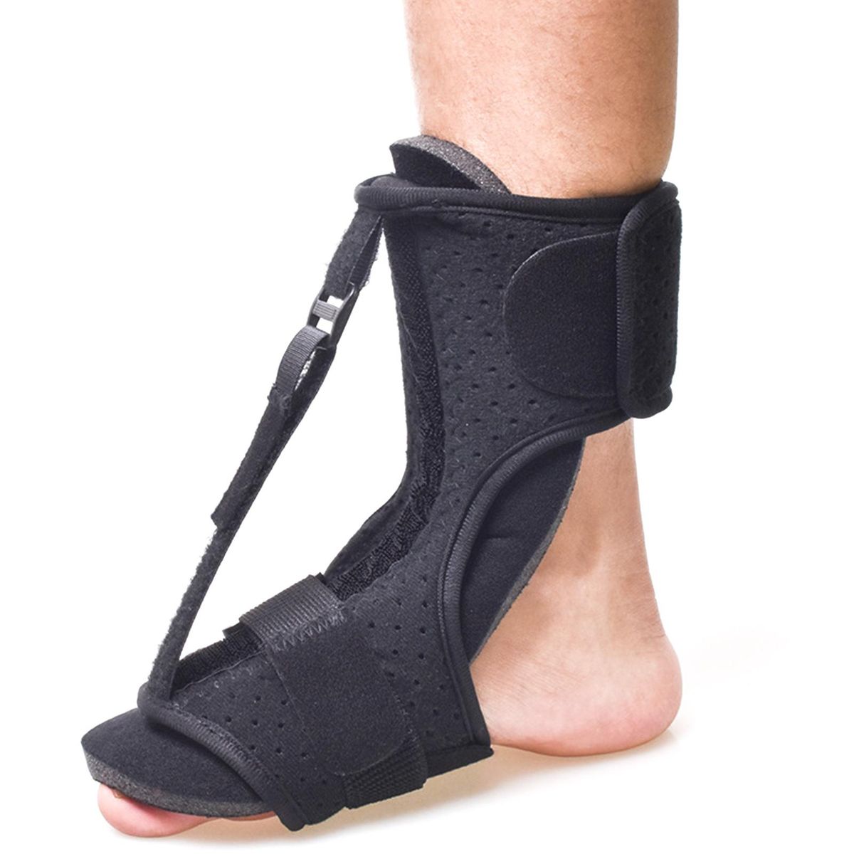 Foot Splint Brace Plantar Fasciitis Night Splint Drop Foot Orthotic Brace for Tendonitis Heel and Ankle Pain 1pc