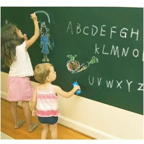 Green Board Removable Wall Decal - Chalkboard - 60cm X 200cm