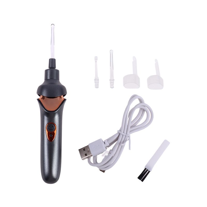 Safe Electric Cordless Vacuum Ear Cleaner Wax Remover Painless Cleaning Tool WJ