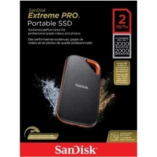 Extreme Pro Portable Ssd 2000mb-s - 2TB
