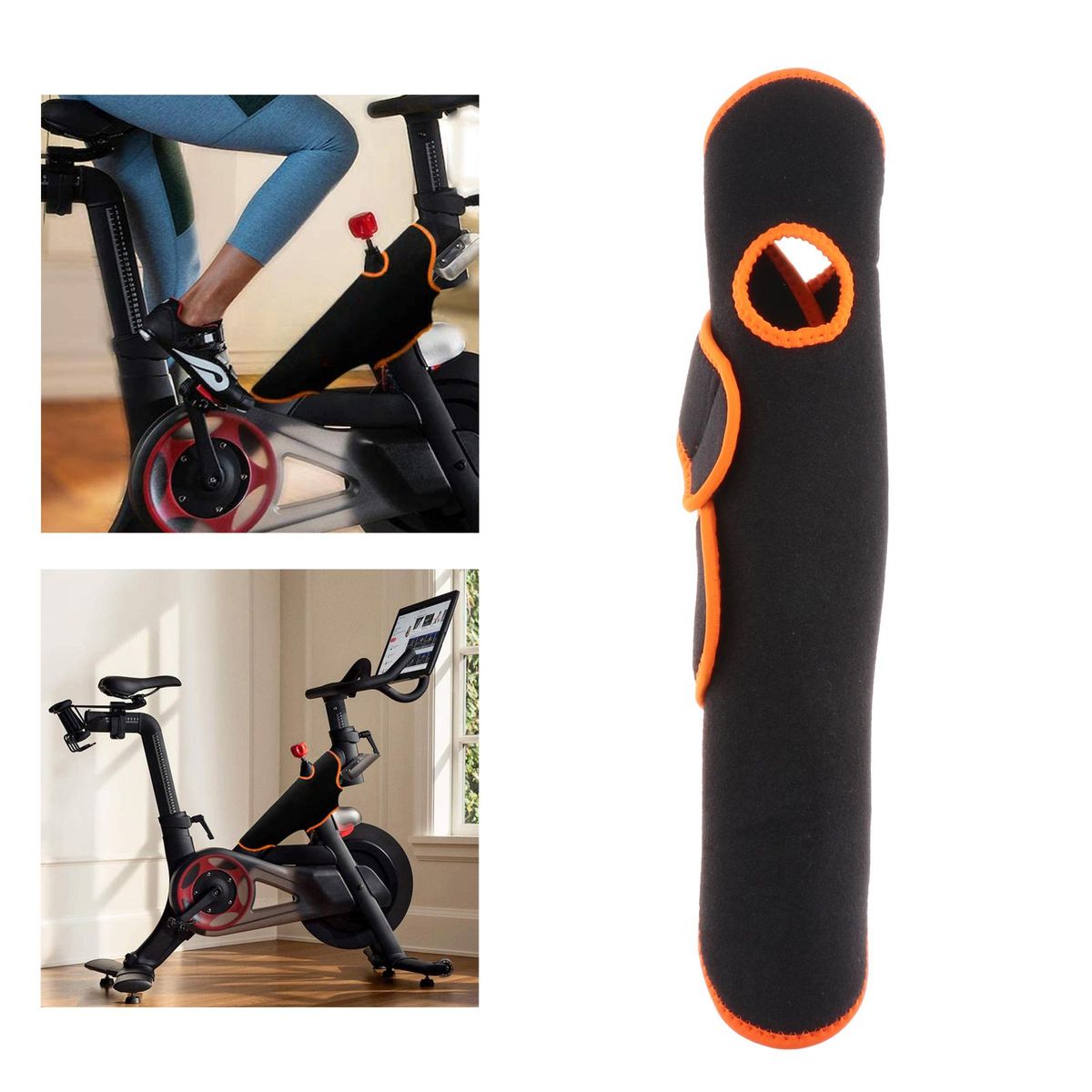 Durable Spin Bike Frame Protection Wrap Stationary Spinning Bicycle