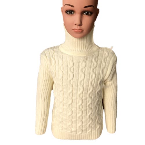 kids Unisex  Cardigan- Cream