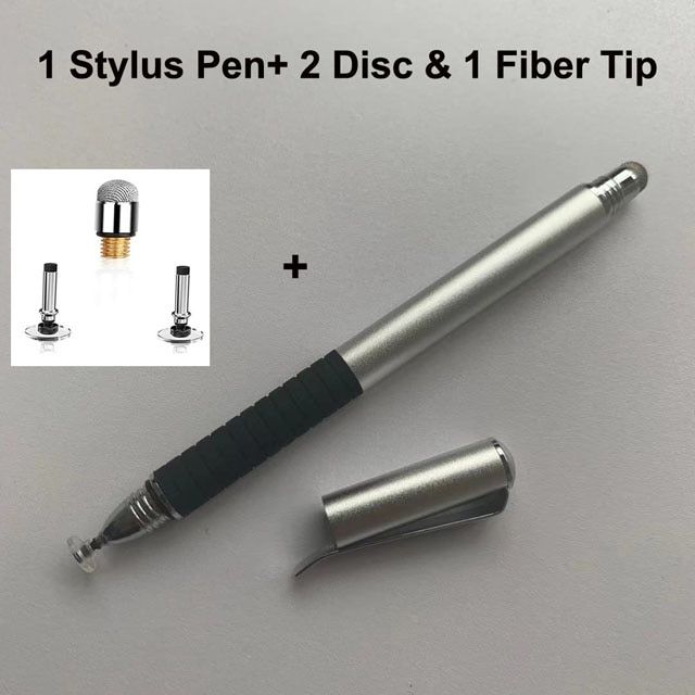2 In 1 Precision Series Disc Stylus Drawing Touch Pen With