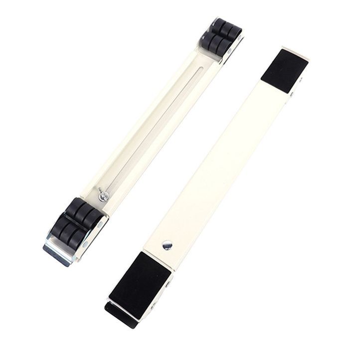 Mobile Roller Multi-fun Tional Mobile Adjustable Washing  Hine Holder Base-white