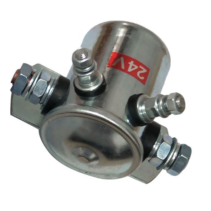 24V 200A Normally Open Contactor Solenoid Relay Metal For Winch & Golf