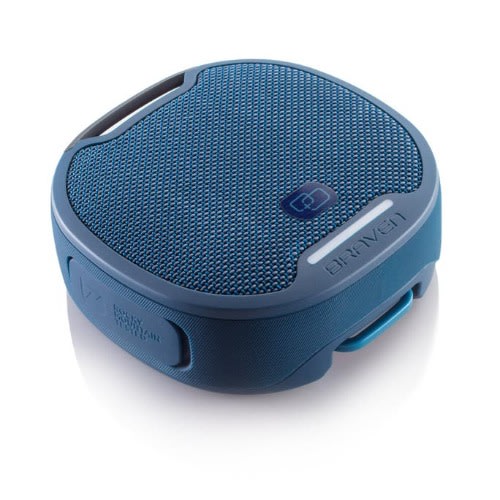 Brv-s Waterproof Rugged Portable Bluetooth Speaker - Blue