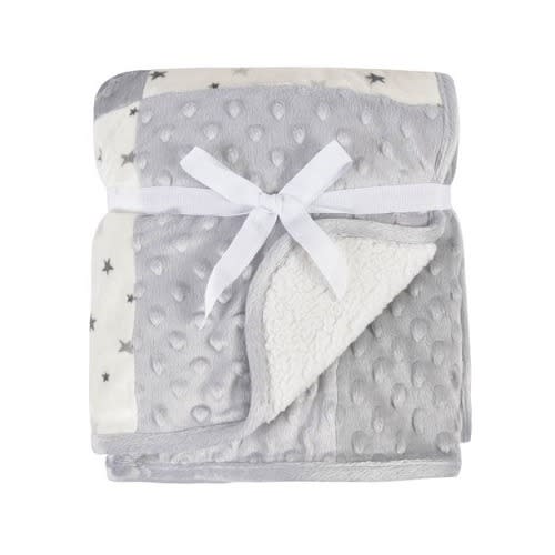 Modern Moments Infant Baby & Toddler Patchwork Plush Blanket