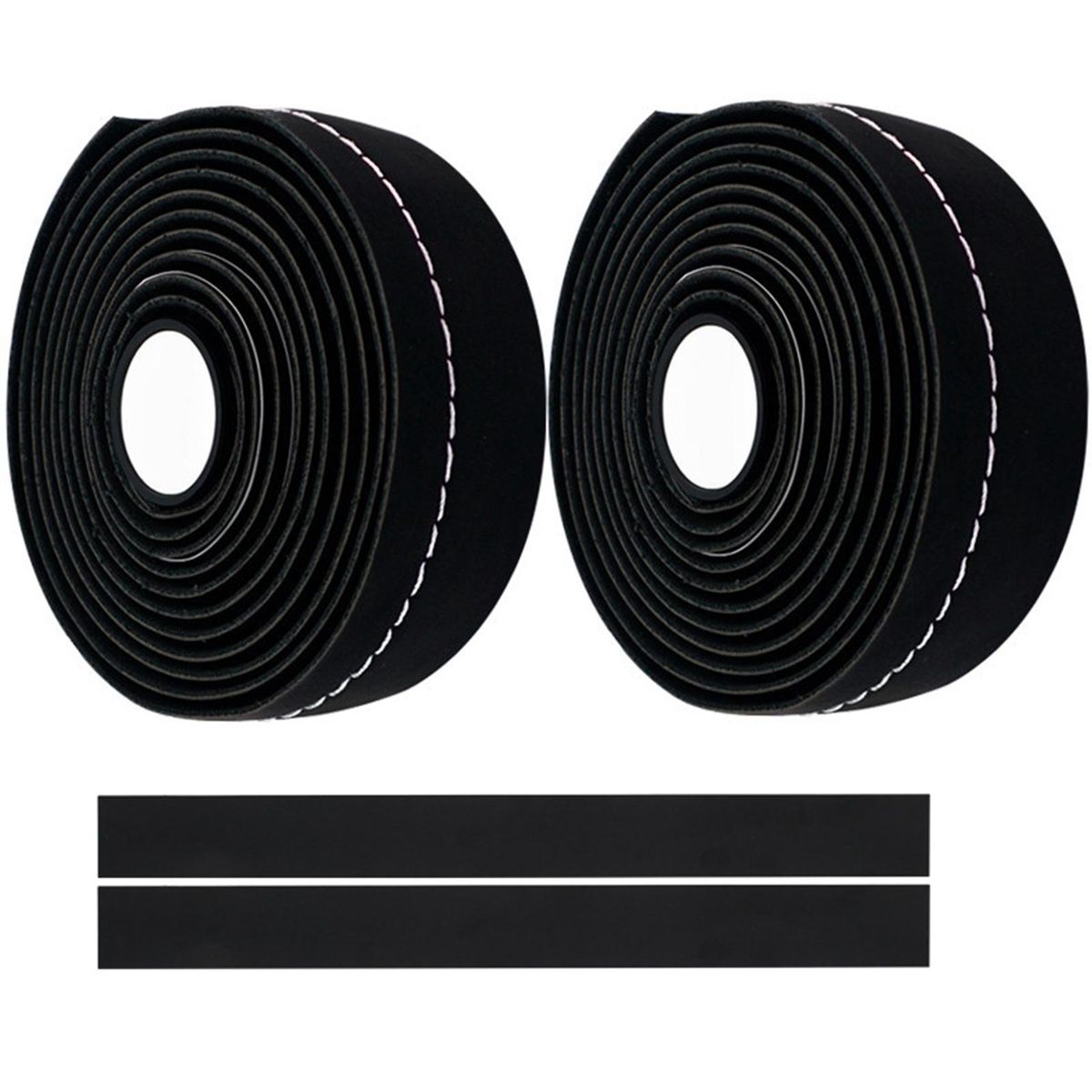2Pcs Handlebar Strap Lightweight Handle Bar Wrap Tape White