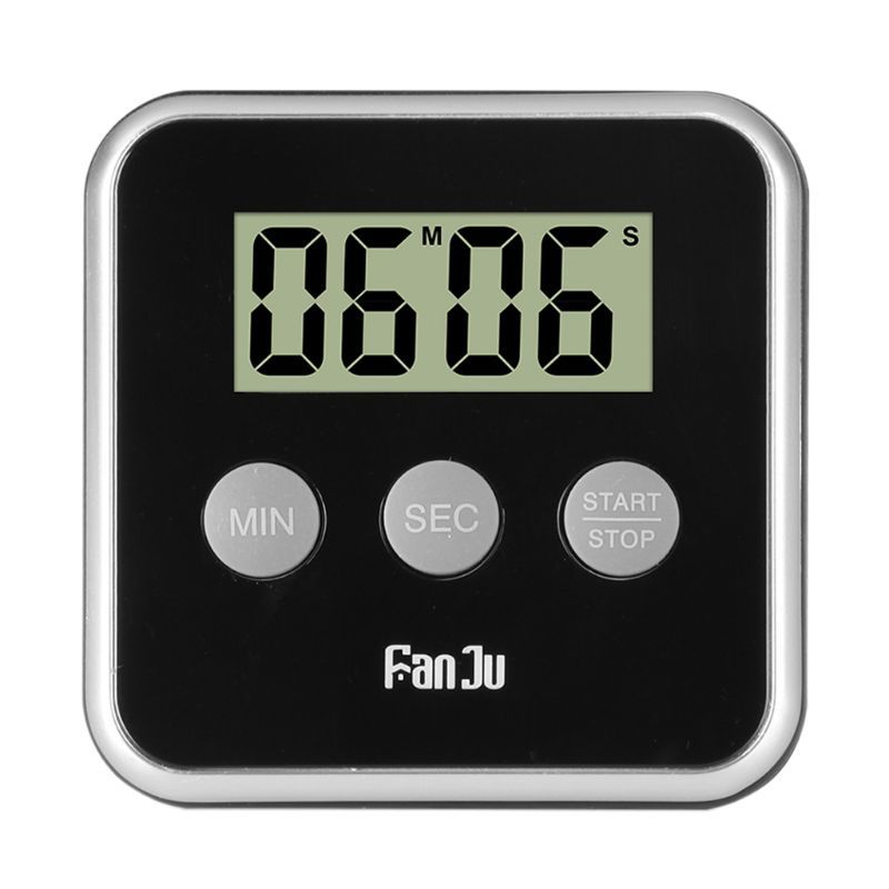 LCD Digital Kitchen Timer Cooking Clock With Magnet Count Up Countdown Alarm G88A