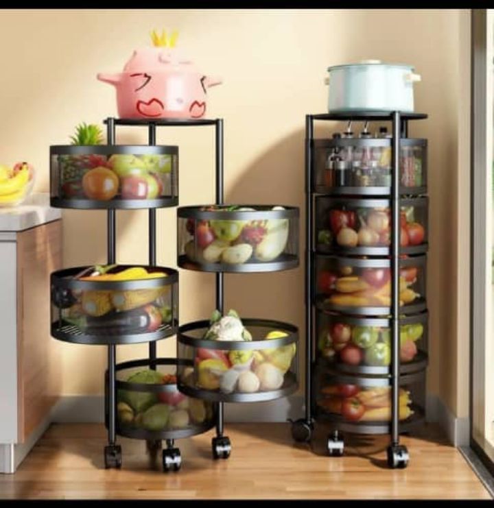 5 LAYERS FRUIT TROLLEY SHELVES