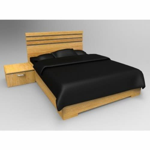 Modern Queen Size Bed Frame 4.5ft x 6ft
