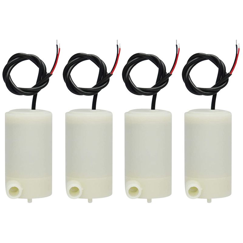 4 Pcs DC 3 V 5 V Mini Water Pump Fish Tanks Fountain