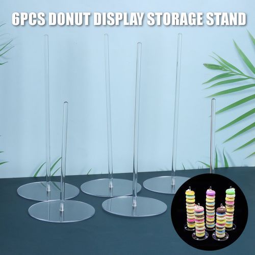 Acrylic Donut Display Stand-6pcs