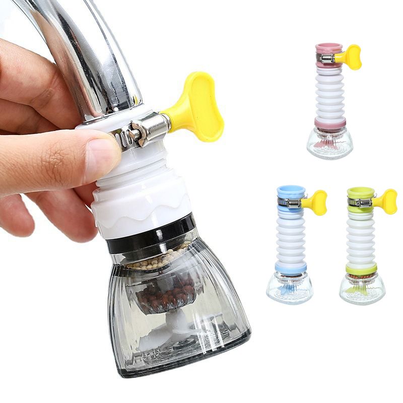 3pcs Kitchen Faucet Extender Filters Water Saving