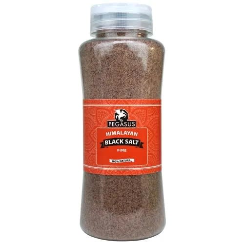 Himalayan Black Fine Salt - 800g - Pack Of 2