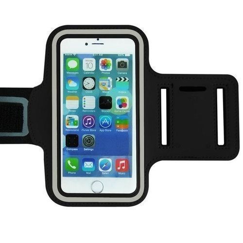 Arm Band, 4.5 To 5.3 Inches Wristband Sport Armband Phone Case For HTC M7 Iphone 6 Samsung S3 S4 S5 Waterproof Running Phone Case Pouch Cover - Black