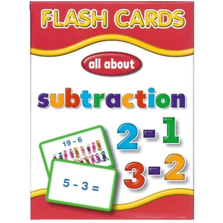 Wilco Flash Cards All About Subtraction