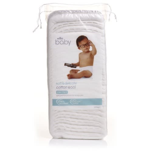 Baby 100% Cotton Wool Pleat 200g