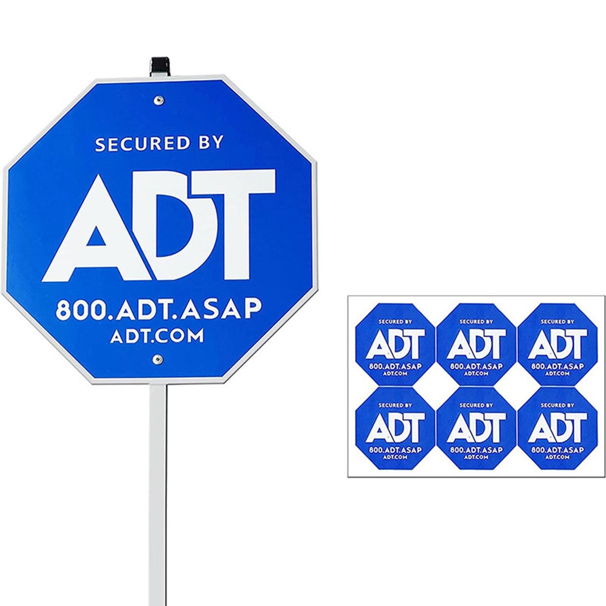 Yard Sign Abrasion-resistant Security Sign Blue