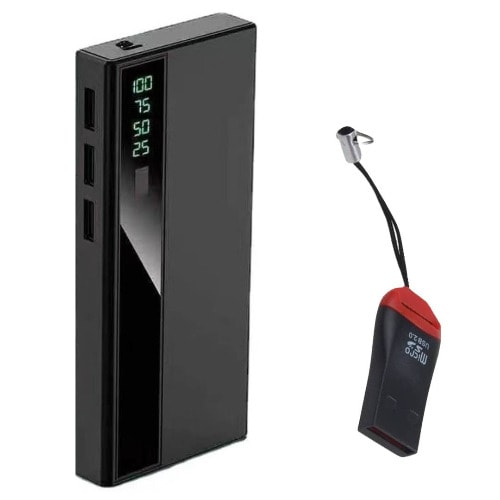 Arch Medes Power Bank With Free Memory Card Reader - 40000mAh