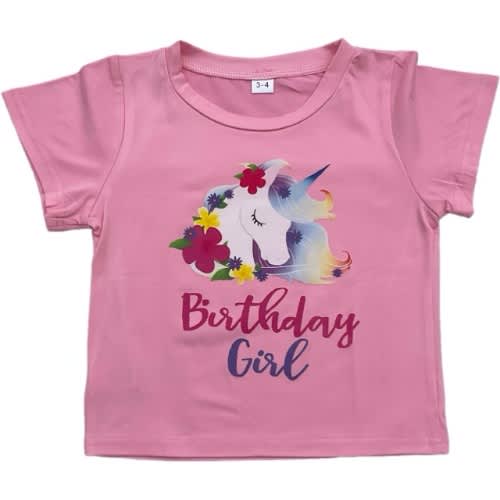 Girl Unicorn Tees