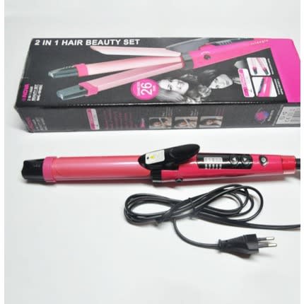 2in1 Big Professional Led Display Hair Straightener