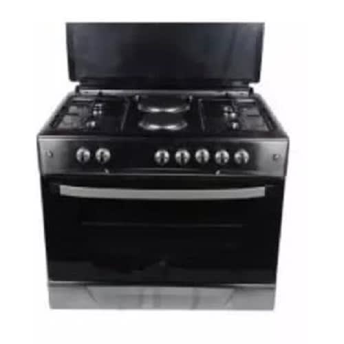 4 Gas + 2 Electric Cooker - 69*90 Inox