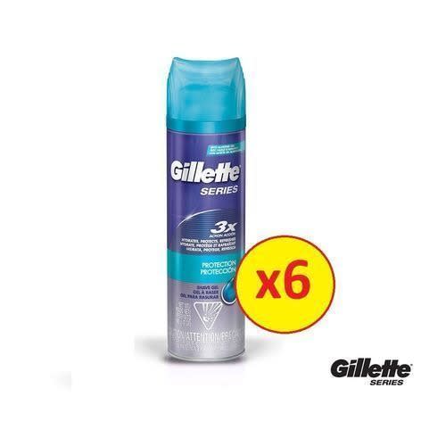 Series 3x Protection Skin Shaving Gel 200ml Pack Of 6