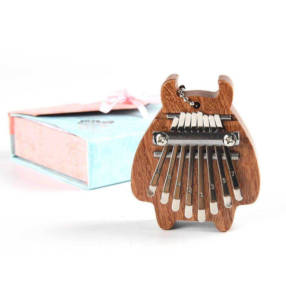 8-Key Mini Kalimba Portable Thumb Finger Piano Percussion