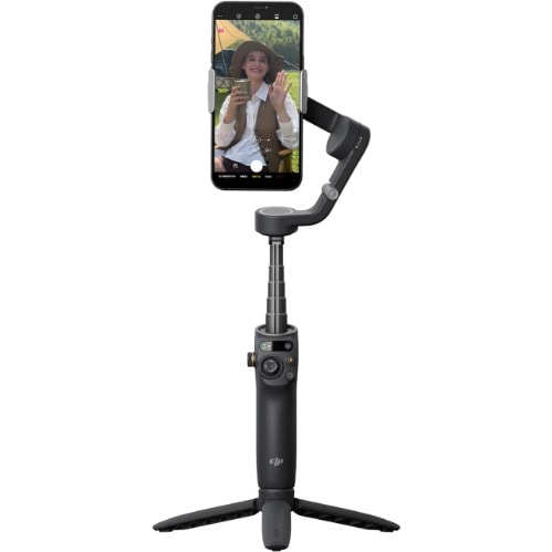 Osmo Mobile 6 Smartphone Gimbal Stabilizer - 3-axis Phone Gimbal - Built-in Extension Rod