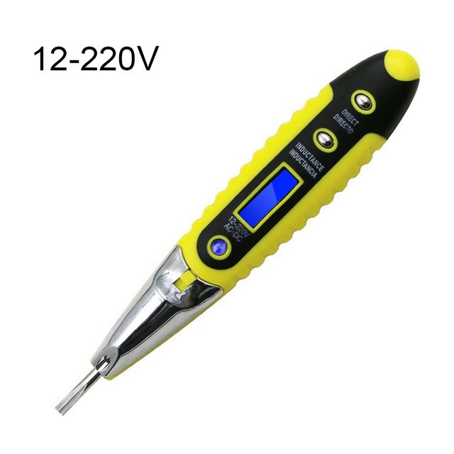 Digital Test Pencil Tester With Led Light Voltage Testers