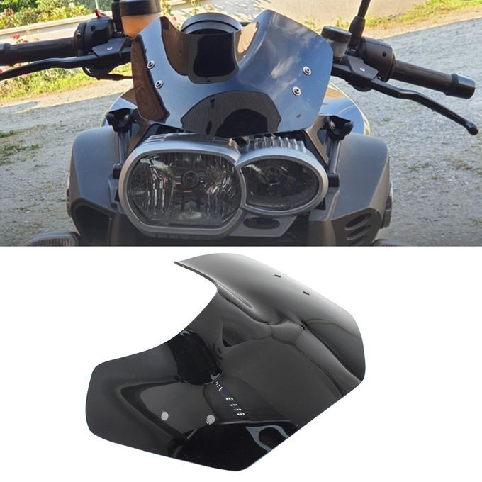Extension Parts Front Windshield Glass Cover For BMW K1200R Clear