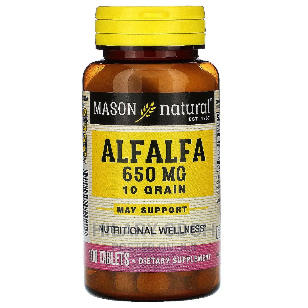 Alfalfa 650 Mg (10 Grain) 100Tablets