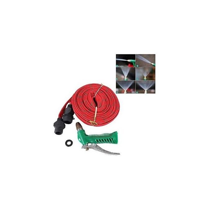 Car Wash Hose With Pressured Tap Gun (15 Meters)