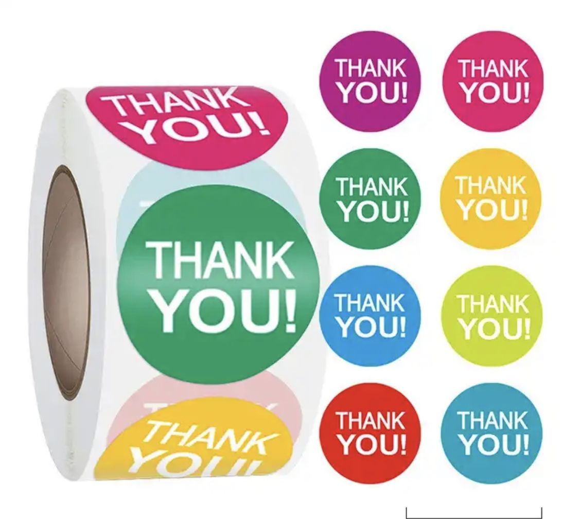 THANK YOU STICKERS