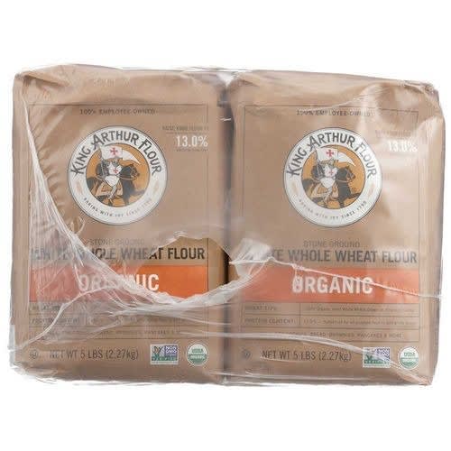 White Whole Wheat Flour 5 Lb Bag 2,27kg X 2