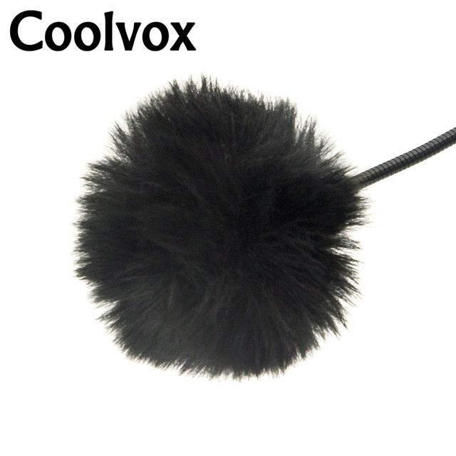 Coolvox Lapel Mic Furry Windscreen Fur Windshield Wind