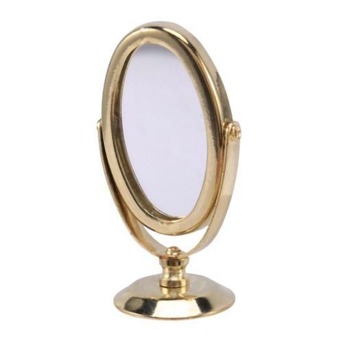 1/12 Dollhouse Miniature Metal Mirror Mirror