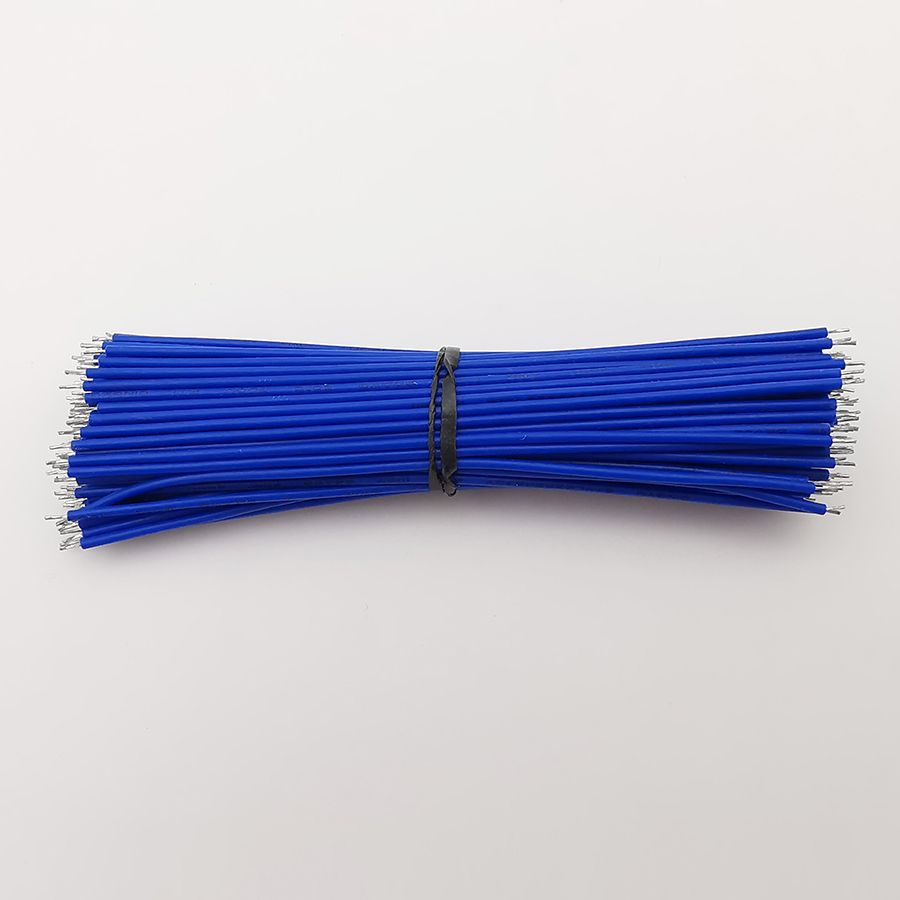 100PcsLot Double-head Tin-Plated Breadboard Solder Cable