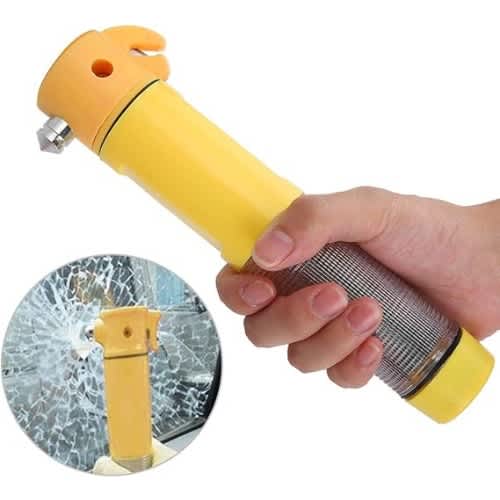 4-in-1 Multifunction Safety Hammer And Glass Breaker