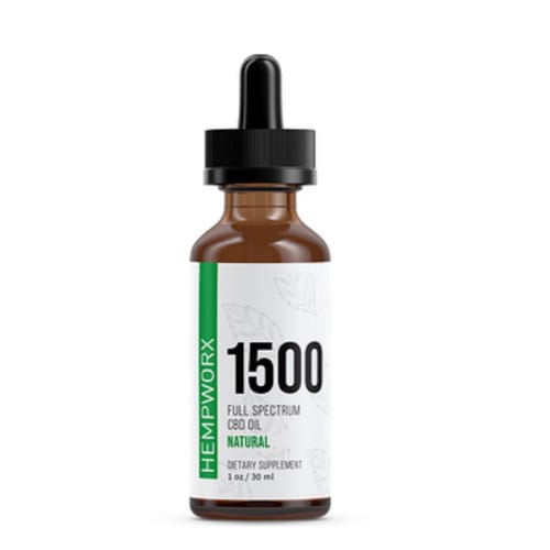 Hempworx 1500 Mg Pure Cbd Oil And Herbal Drops  (natural)