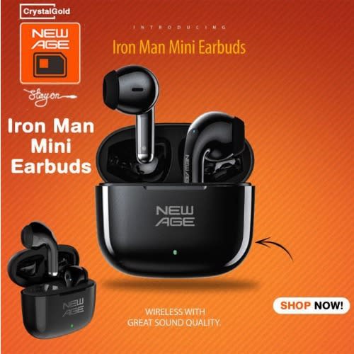 Iron Man Mini Deep Base Sound Earbud