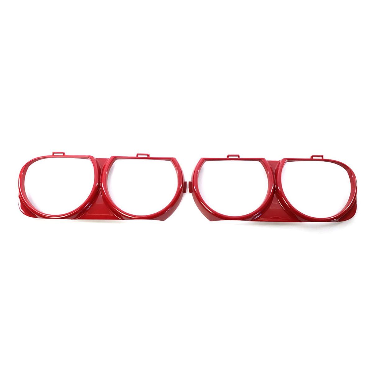 Front Headlight Lamp Bezel Trim 2pcs Left&Right Replacement for Dodge Challenger 2015-2018 OEM 68259055AB, CH2510102, 68259054AB, CH2511102