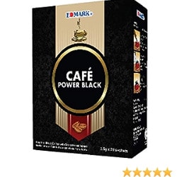 Edmark Cafe Power Black: Coffee, Sugar Free With Ganoderma Extract