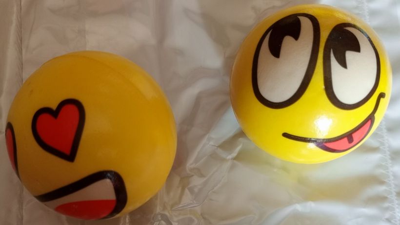 Stress Ball Anti Stress Adults Kids Squeeze 2pieces