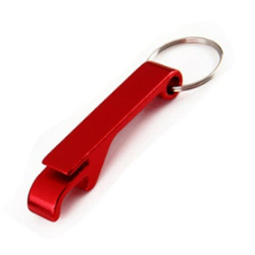 Juvale Key Chain Beer Bottle Opener - Red