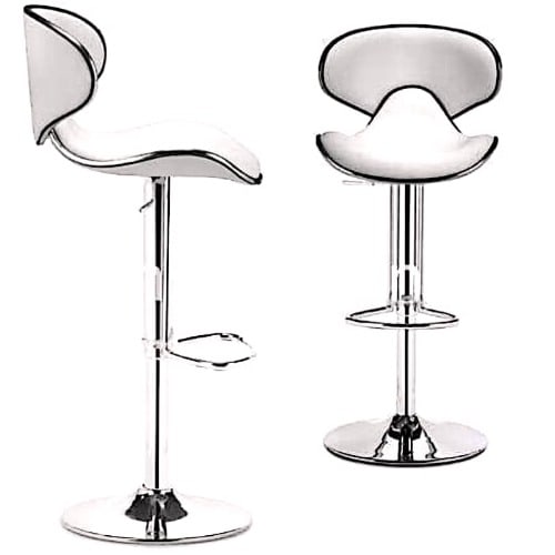 Love Bar Stool - Set Of 2 White