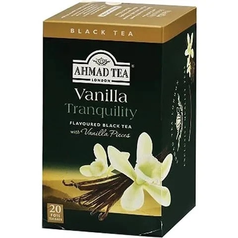 Ahmad Vanilia Tranquility Flavoured Black Tea - 20 Teabags