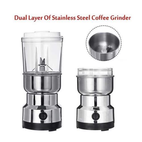 Dry Foodstuffs And Coffee Grinder - Double Layer - 150W